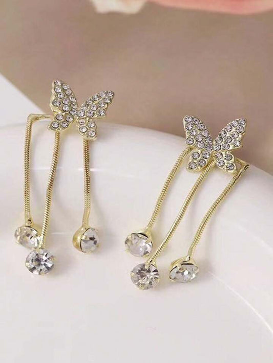 Elegant Butterfly Earrings – A Symbol of Grace & Transformation!